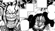 Rocks fights on the same level as Harald in One Piece (Image via Shueisha)